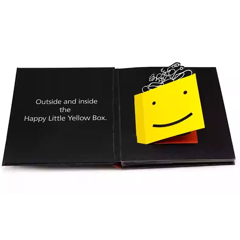 【英文】The Happy Little Yellow Box 立體書 反義詞學習 操作書 翻翻書 幼兒啟蒙-細節圖6