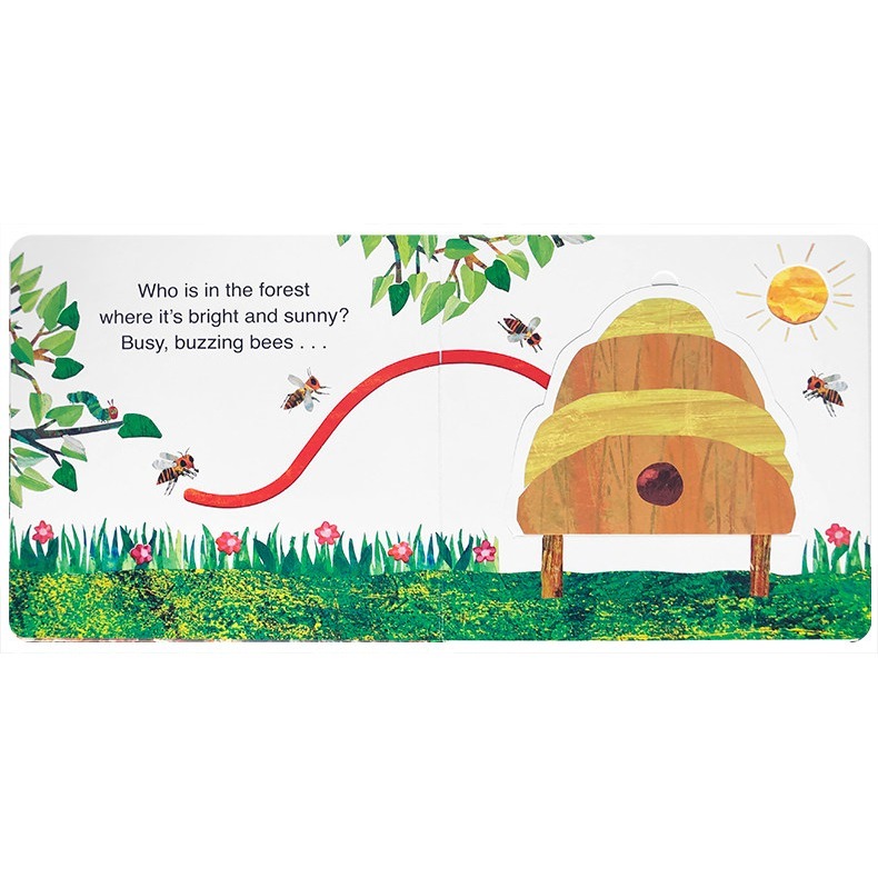 【英文】The Very Hungry Caterpillar’s Hide & Seek 艾瑞卡爾 翻翻書 軌道書-細節圖3
