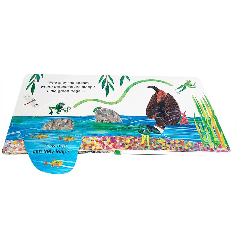 【英文】The Very Hungry Caterpillar’s Hide & Seek 艾瑞卡爾 翻翻書 軌道書-細節圖4