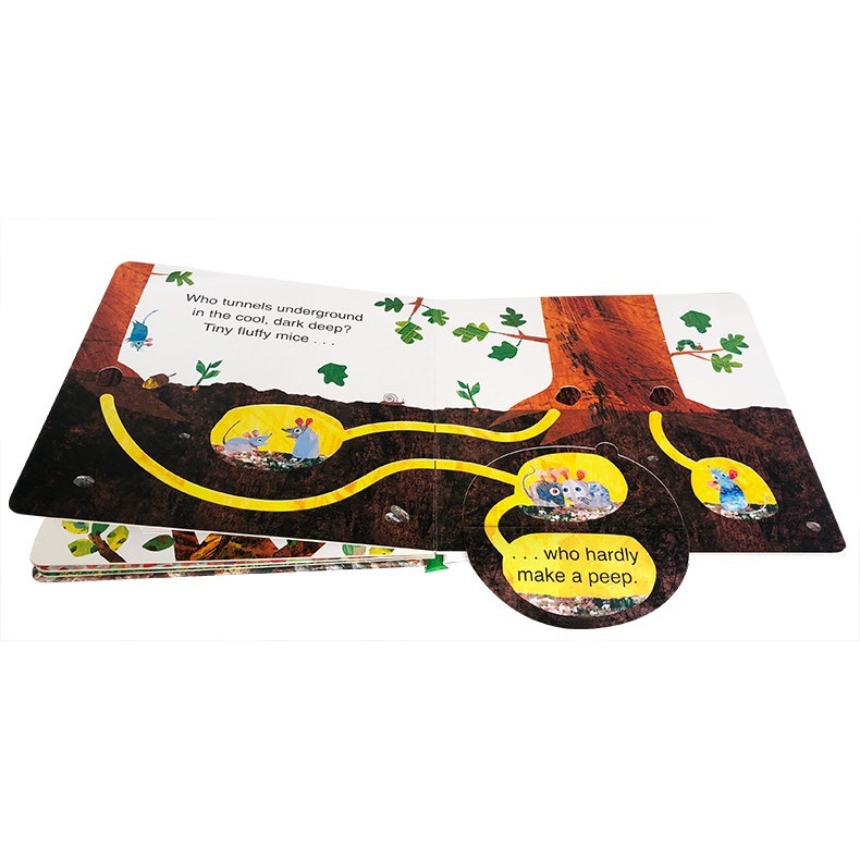 【英文】The Very Hungry Caterpillar’s Hide & Seek 艾瑞卡爾 翻翻書 軌道書-細節圖8