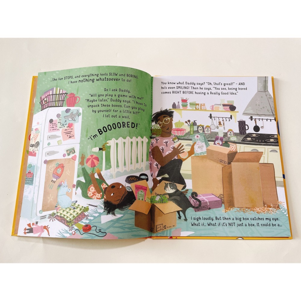 【英文】I’m (Almost) Never Bored 我幾乎不會無聊｜Usborne 情緒繪本｜創意啟發-細節圖4