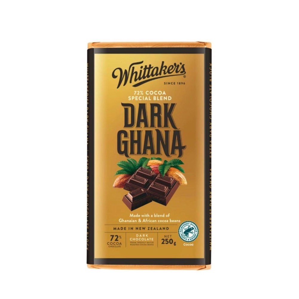 Whittakers 惠特克巧克力 多種口味 榛果 黑巧克力 花生 焦糖 牛扎糖-規格圖1