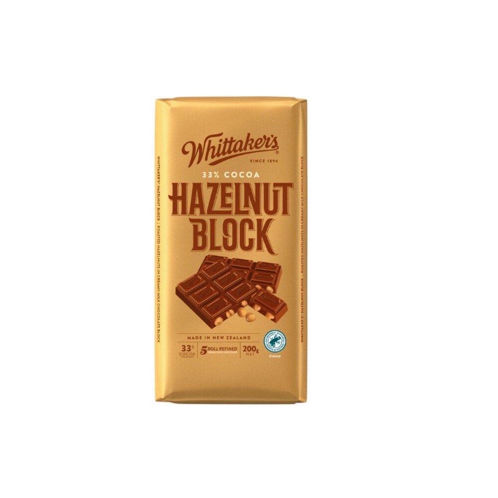 Whittakers 惠特克巧克力 多種口味 榛果 黑巧克力 花生 焦糖 牛扎糖-規格圖1