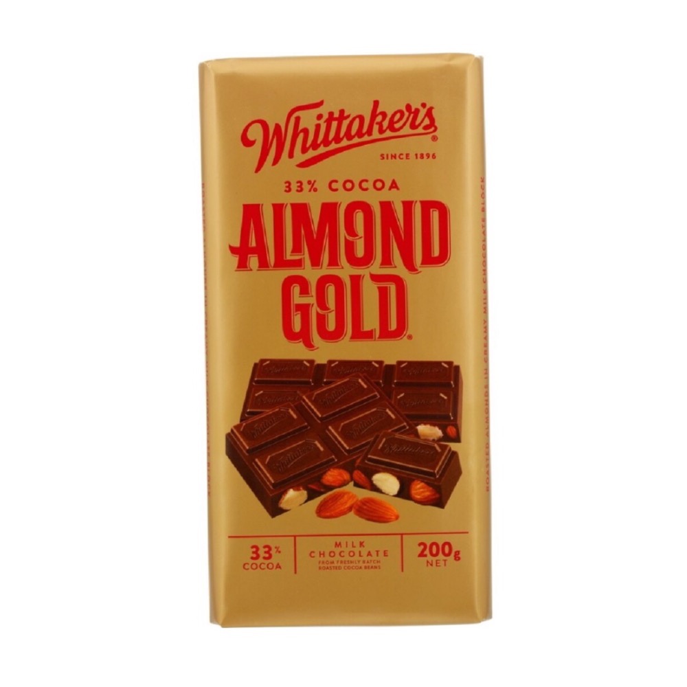 Whittakers 惠特克巧克力 多種口味 榛果 黑巧克力 花生 焦糖 牛扎糖-規格圖1