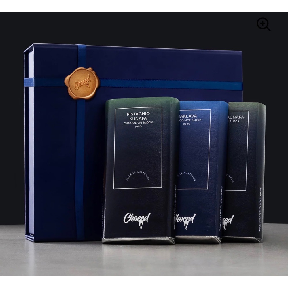 Choced  原創三重禮盒 迪拜巧克力 墨爾本巧克力🍫-細節圖2