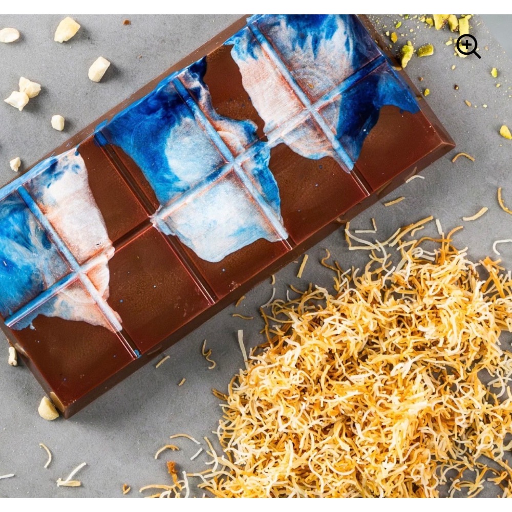 Choced 果仁蜜餅巧克力塊 200克 墨爾本巧克力🍫 迪拜巧克力-細節圖3