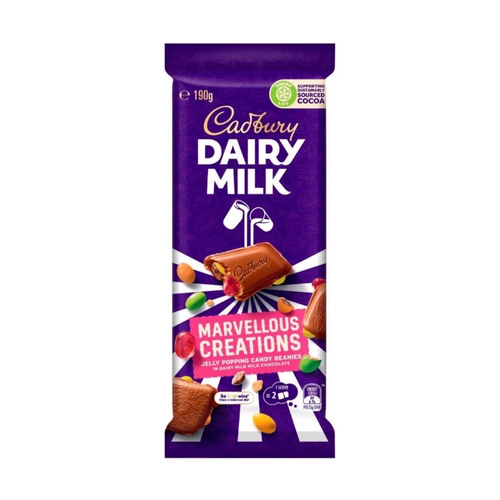 Cadbury Dairy 巧克力 多種口味 薄荷泡泡 白巧泡泡 蜂窩花生 棉花糖 綜合 跳跳糖-規格圖1
