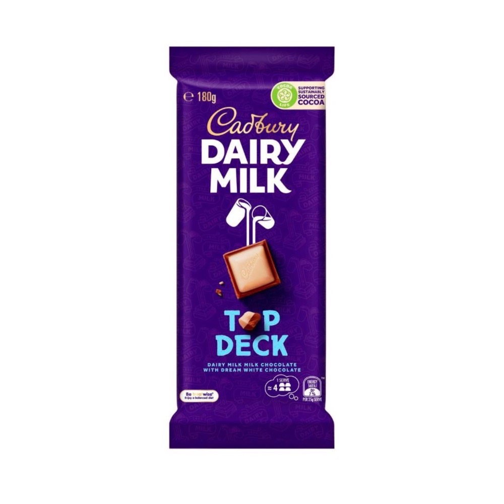 Cadbury Dairy 巧克力 多種口味 薄荷泡泡 白巧泡泡 蜂窩花生 棉花糖 綜合 跳跳糖-規格圖1