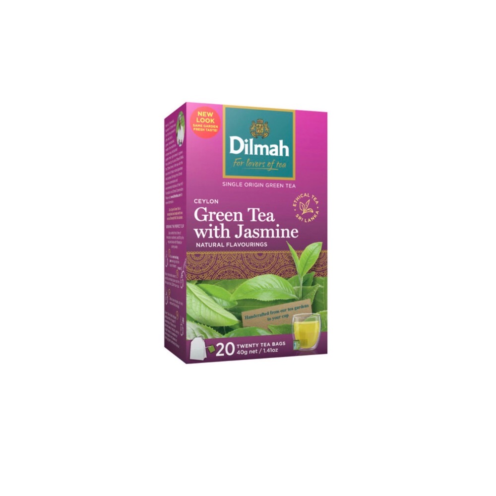 Dilmah 帝瑪紅茶 綠茶 茉莉綠茶-規格圖1