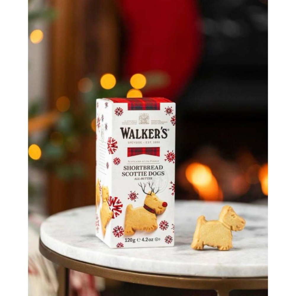 walkers 沃克斯蘇格蘭犬造型酥餅 | 120克  聖誕限定🎄-細節圖2