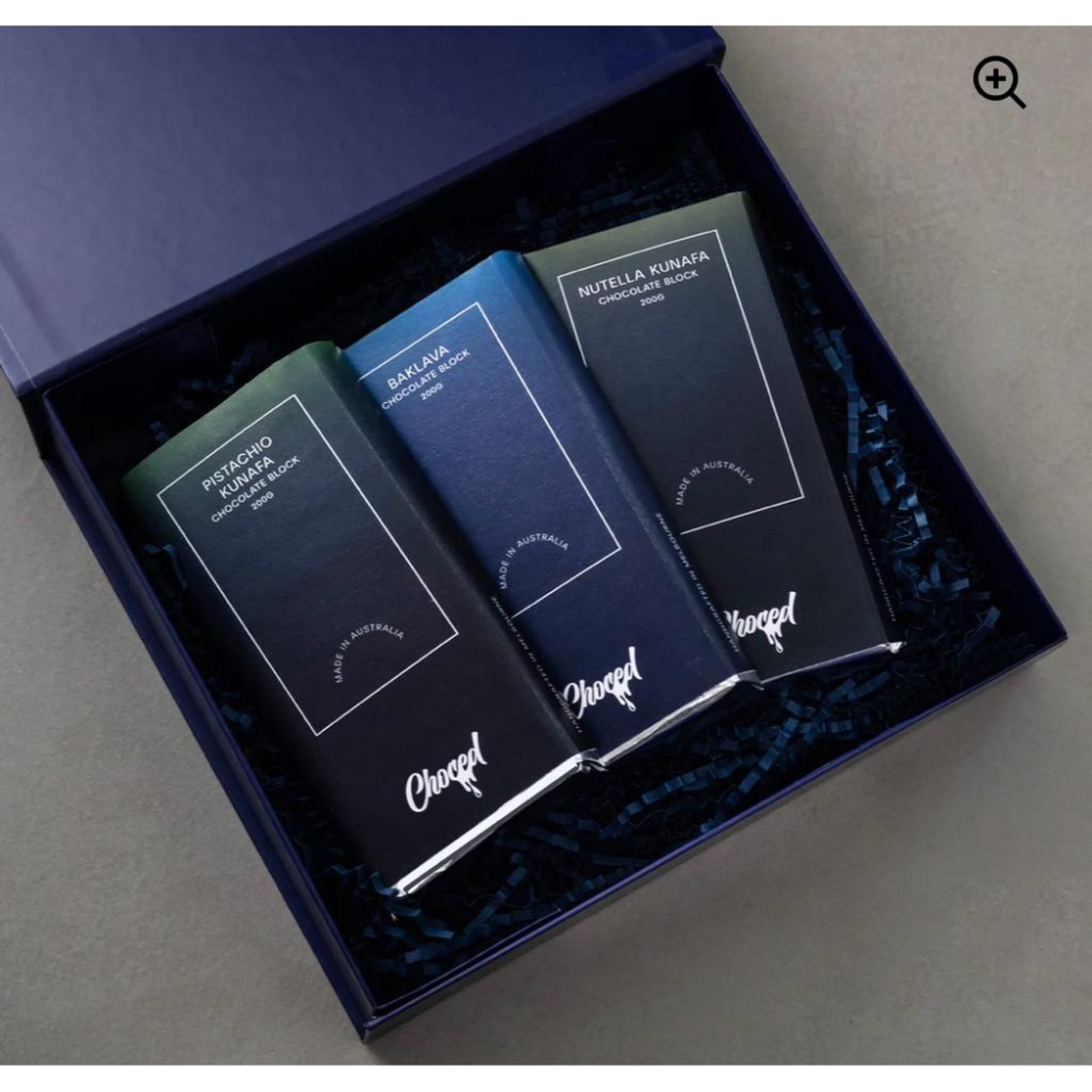 Choced  原創三重禮盒 迪拜巧克力 墨爾本巧克力🍫-細節圖2