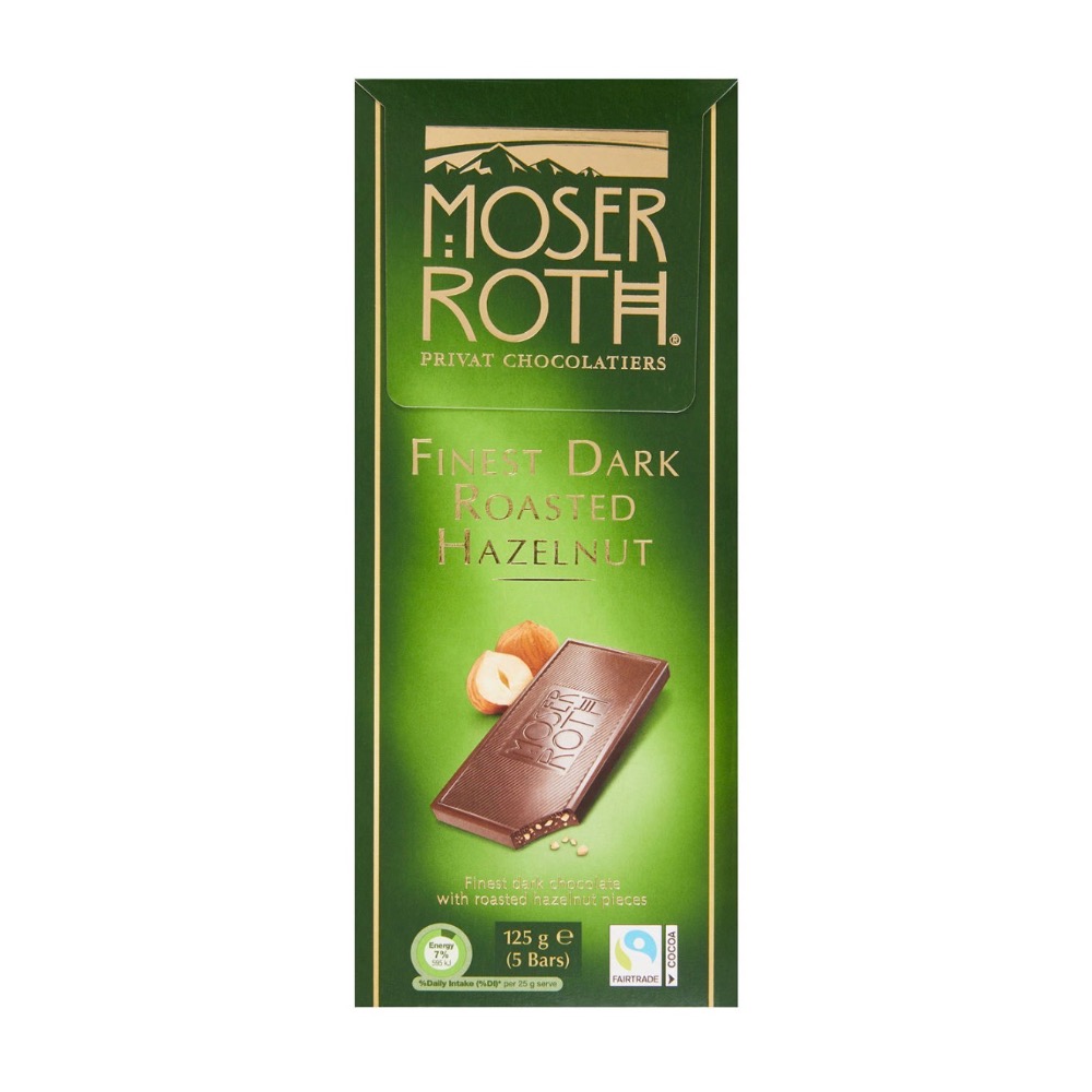 Moser 巧克力 125克 多種口味 薄荷 黑巧克力 白巧克力 海鹽焦糖-規格圖1
