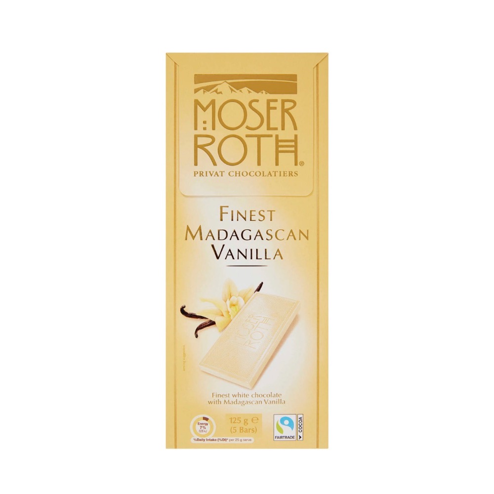 Moser 巧克力 125克 多種口味 薄荷 黑巧克力 白巧克力 海鹽焦糖-規格圖1