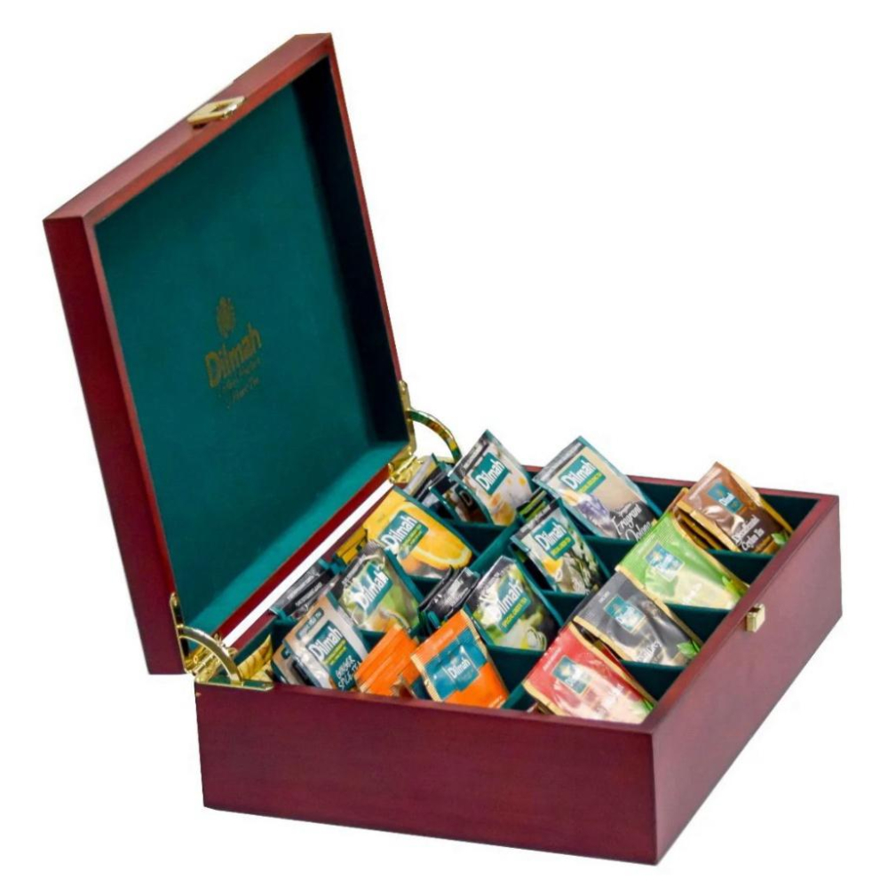 Dilmah 12槽豪華木製盒 茶包 - 120個 茶包-細節圖3