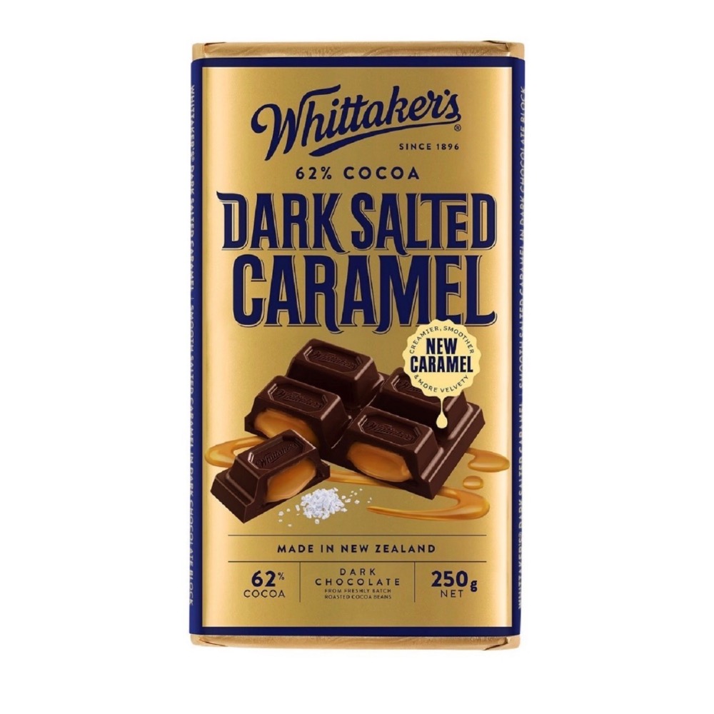 whittakers 巧克力 多種口味 焦糖 花生 榛果 百香果 柑橘 黑巧克力-規格圖1