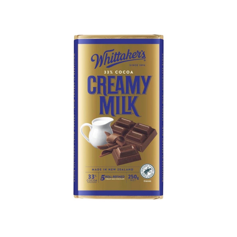 whittakers 巧克力 多種口味 焦糖 花生 榛果 百香果 柑橘 黑巧克力-規格圖1