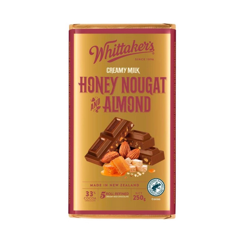 whittakers 巧克力 多種口味 焦糖 花生 榛果 百香果 柑橘 黑巧克力-規格圖1