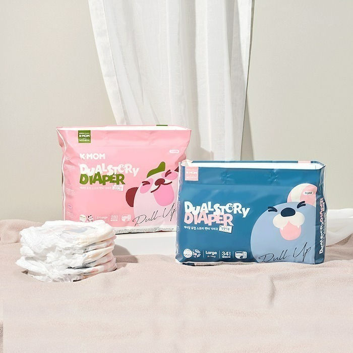 韓國 MOTHER-K 頂級超薄瞬吸玩睡褲 褲型尿布 過夜尿布 單包 【ᴛᴜᴍᴀɴᴅɪ 選品】-細節圖4