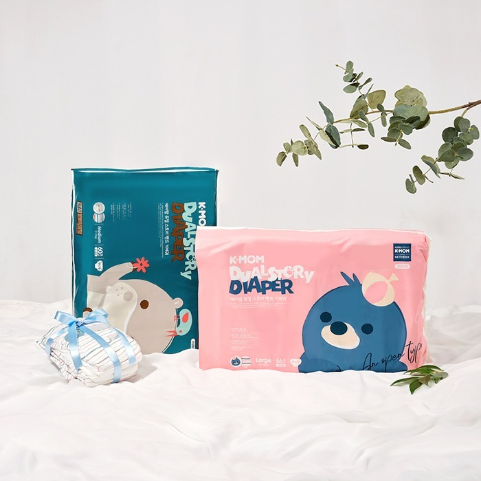 韓國 MOTHER-K 頂級超薄瞬吸紙尿布 黏貼型尿布 過夜尿布 箱出 【ᴛᴜᴍᴀɴᴅɪ 選品】-細節圖3