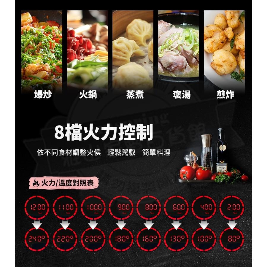 LAPOLO藍普諾智能黑晶觸控電磁爐LA-7680-細節圖6