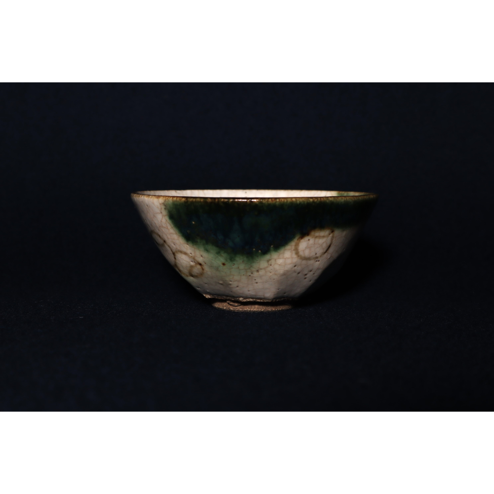 《部町》日本 時代物 桃山-江戶時期 古織部燒 抹茶碗 茶盞-細節圖2