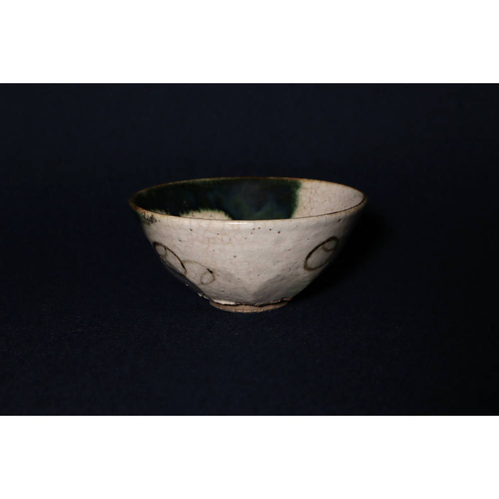 《部町》日本 時代物 桃山-江戶時期 古織部燒 抹茶碗 茶盞-細節圖4