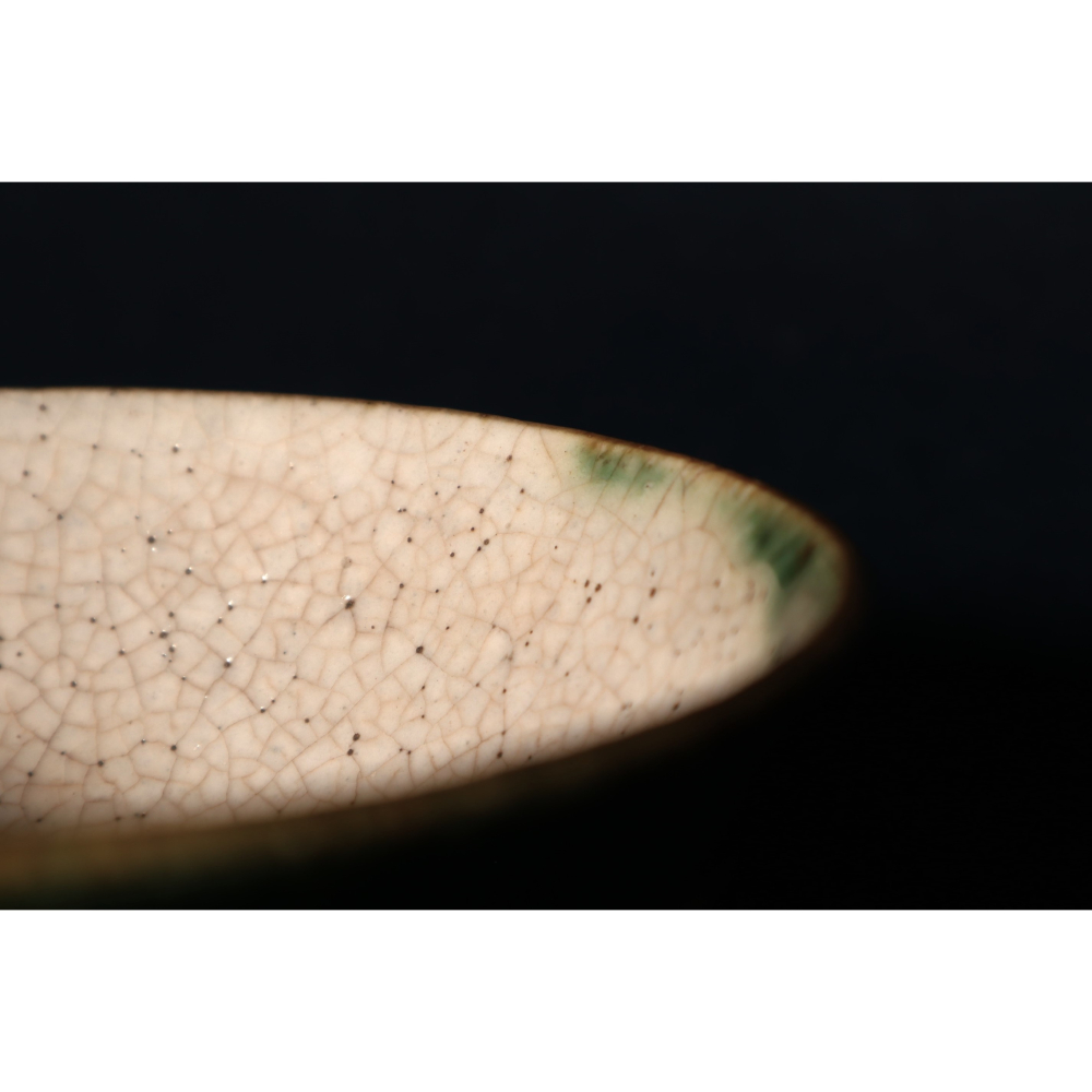 《部町》日本 時代物 桃山-江戶時期 古織部燒 抹茶碗 茶盞-細節圖8