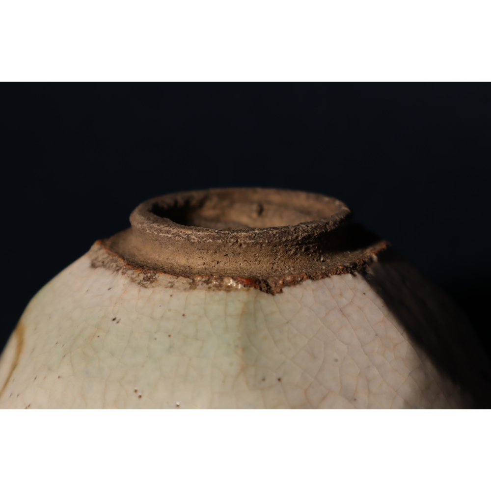 《部町》日本 時代物 桃山-江戶時期 古織部燒 抹茶碗 茶盞-細節圖9