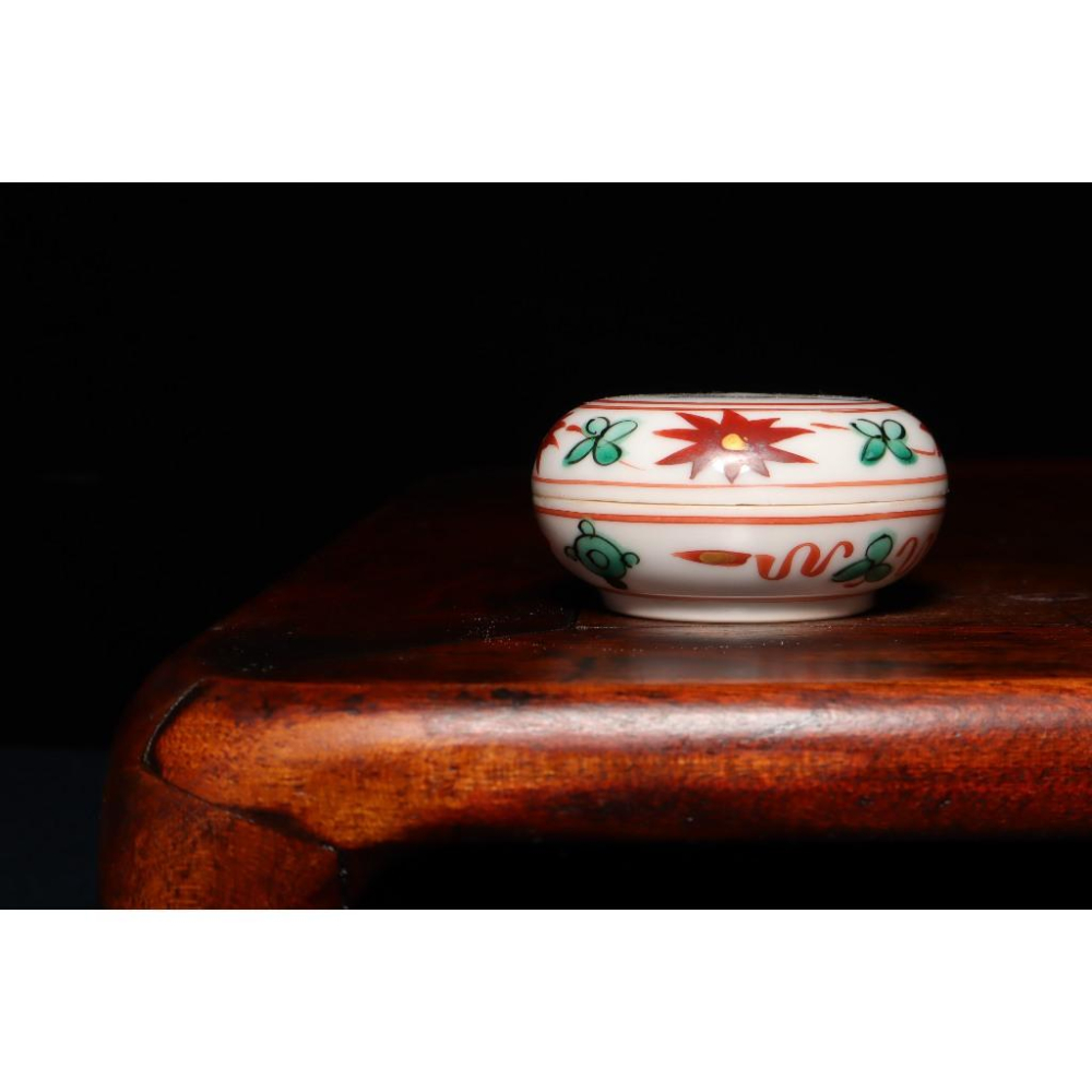 《部町》日本 靜山 手繪 犬 香盒｜抹茶 茶道具 茶道 花道 花藝 神社 京都 古董 茶碗 茶杯-細節圖3