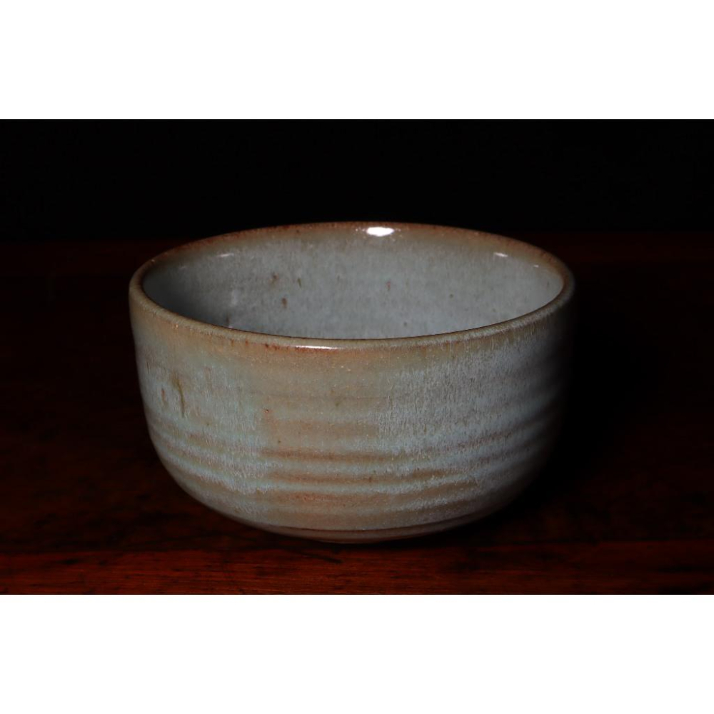 《部町》日本 信樂燒 宗陶 海鼠釉 抹茶碗｜抹茶 茶道具 茶道 花道 花藝 神社 京都 古董 茶碗 茶杯-細節圖5