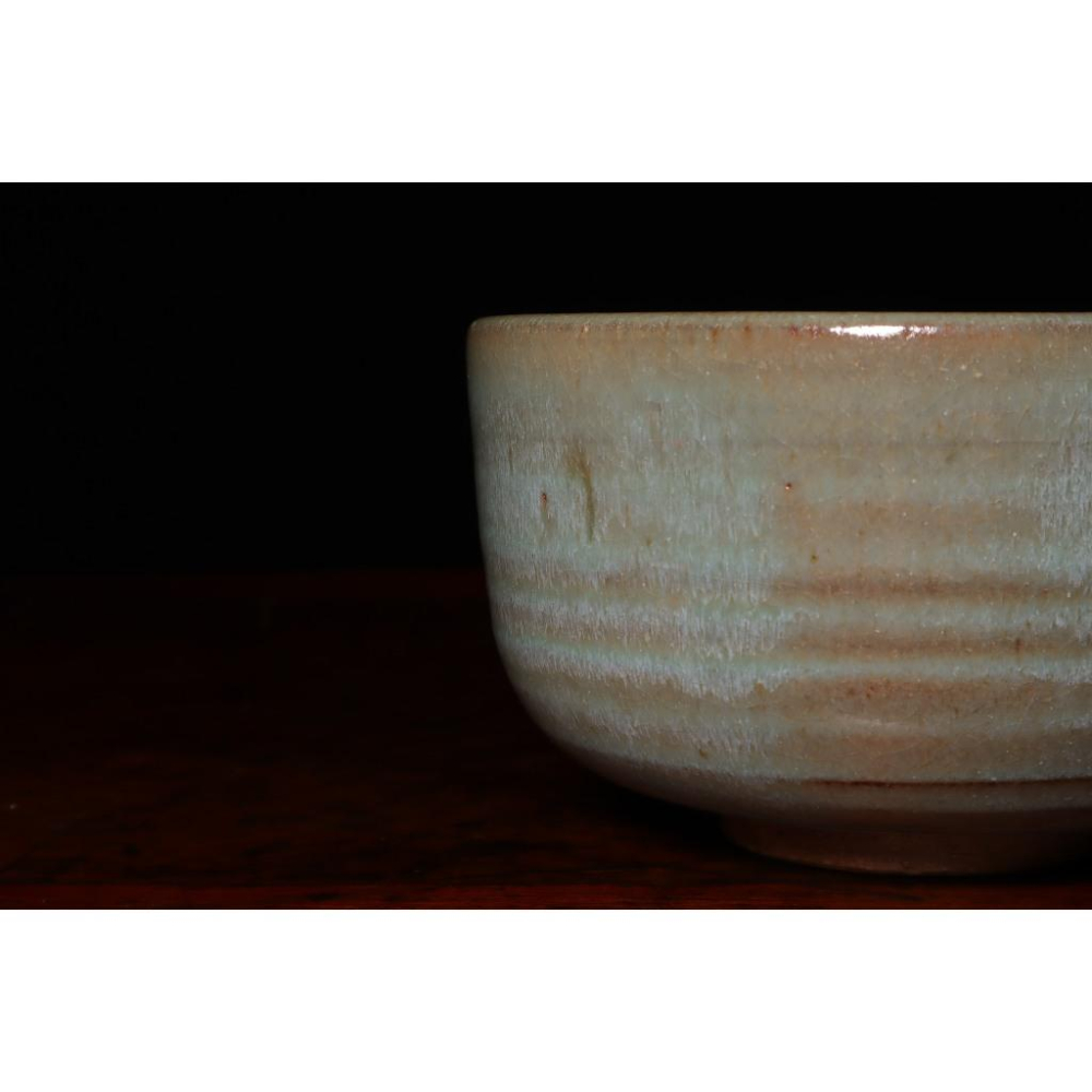 《部町》日本 信樂燒 宗陶 海鼠釉 抹茶碗｜抹茶 茶道具 茶道 花道 花藝 神社 京都 古董 茶碗 茶杯-細節圖6
