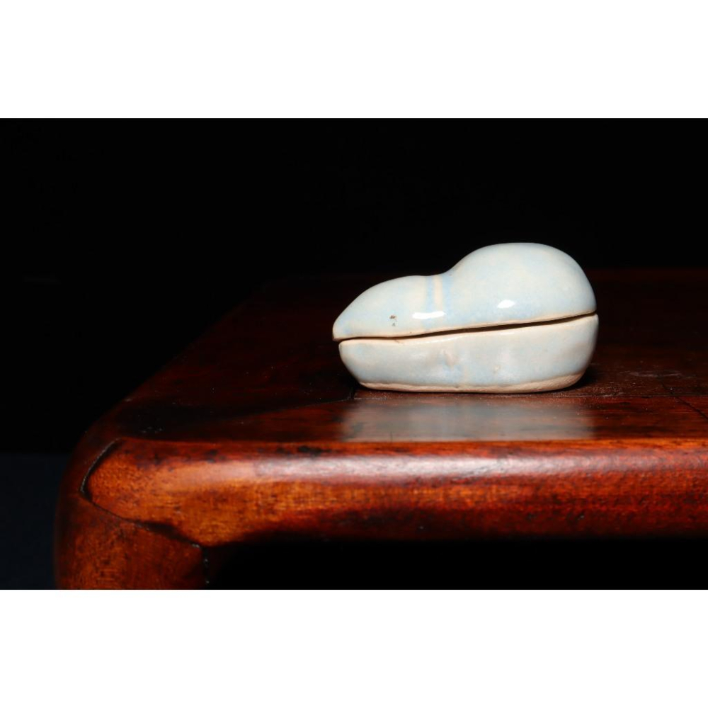 《部町》日本 手捏葫蘆香盒｜抹茶 茶道具 茶道 花道 花藝 神社 京都 古董 茶碗 茶杯-細節圖5