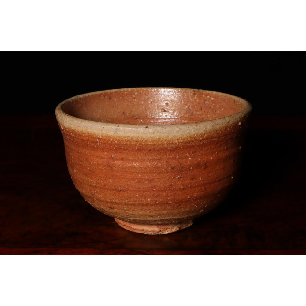 《部町》日本 信樂燒 上田宗寿 寿方抹茶碗｜抹茶 茶道具 茶道 花道 花藝 神社 京都 古董 茶碗 茶杯-細節圖4