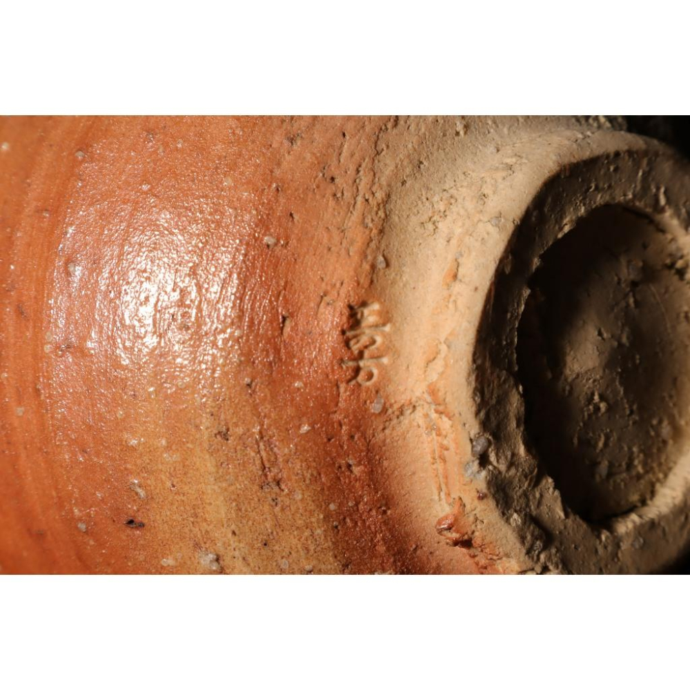 《部町》日本 信樂燒 上田宗寿 寿方抹茶碗｜抹茶 茶道具 茶道 花道 花藝 神社 京都 古董 茶碗 茶杯-細節圖8