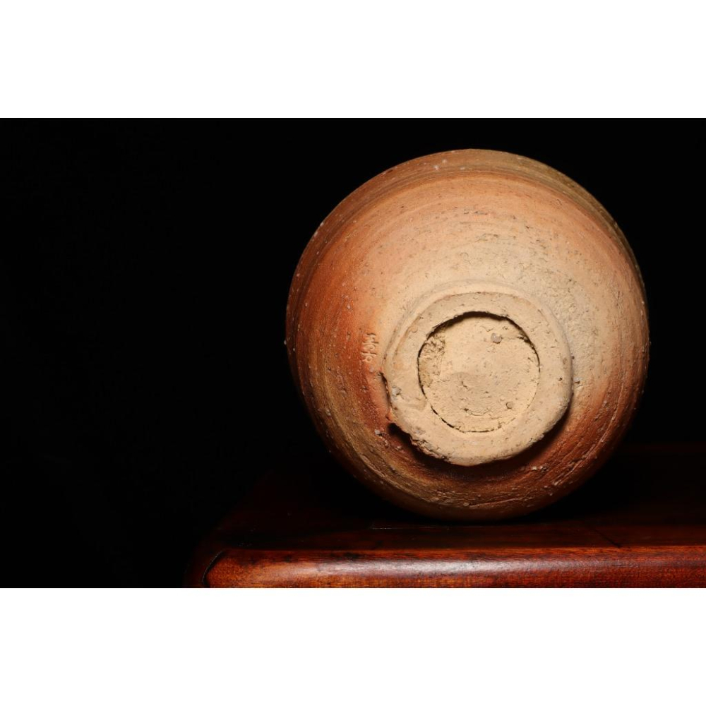 《部町》日本 信樂燒 上田宗寿 寿方抹茶碗｜抹茶 茶道具 茶道 花道 花藝 神社 京都 古董 茶碗 茶杯-細節圖9