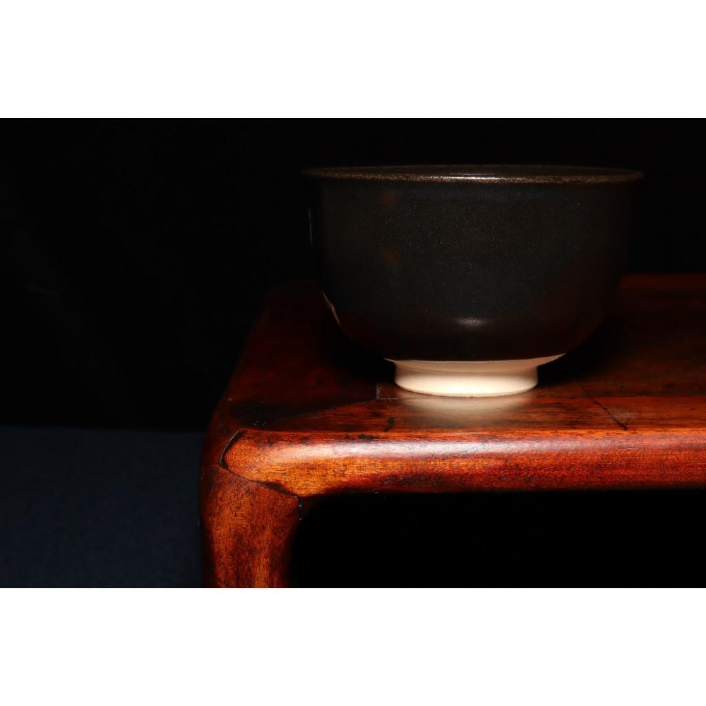 《部町》日本 喜兵衛窯 手繪描金樁花 抹茶碗 附木箱｜抹茶 茶道具 茶道 花道 花藝 神社 京都 古董 茶碗 茶杯-細節圖3