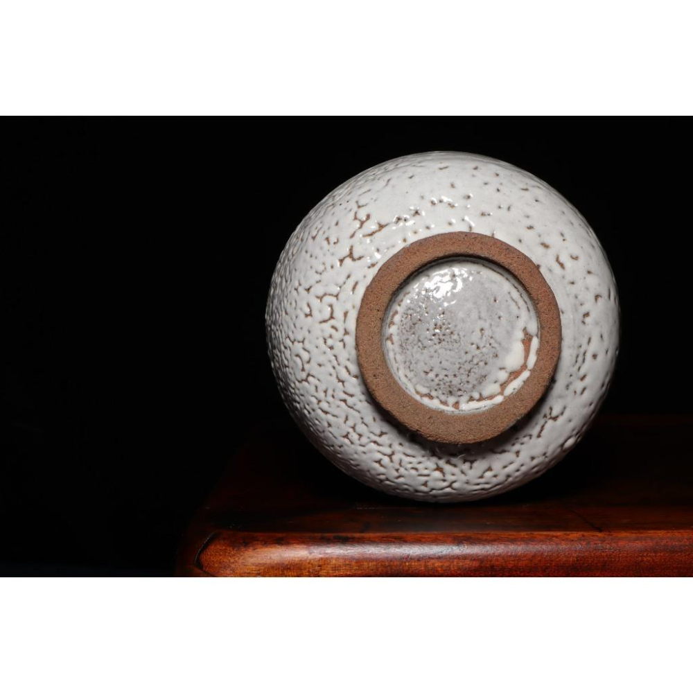 《部町》日本 手捏鼠志野 抹茶碗｜抹茶 茶道具 茶道 花道 花藝 神社 京都 古董 茶碗 茶杯-細節圖8