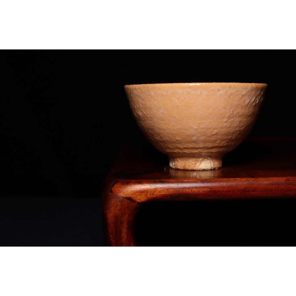 《部町》日本 唐津井戸抹茶碗｜抹茶 茶道具 茶道 花道 花藝 神社 京都 古董 茶碗 茶杯-細節圖2