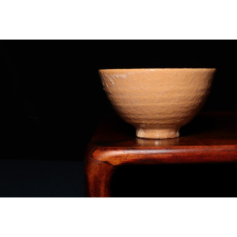 《部町》日本 唐津井戸抹茶碗｜抹茶 茶道具 茶道 花道 花藝 神社 京都 古董 茶碗 茶杯-細節圖3