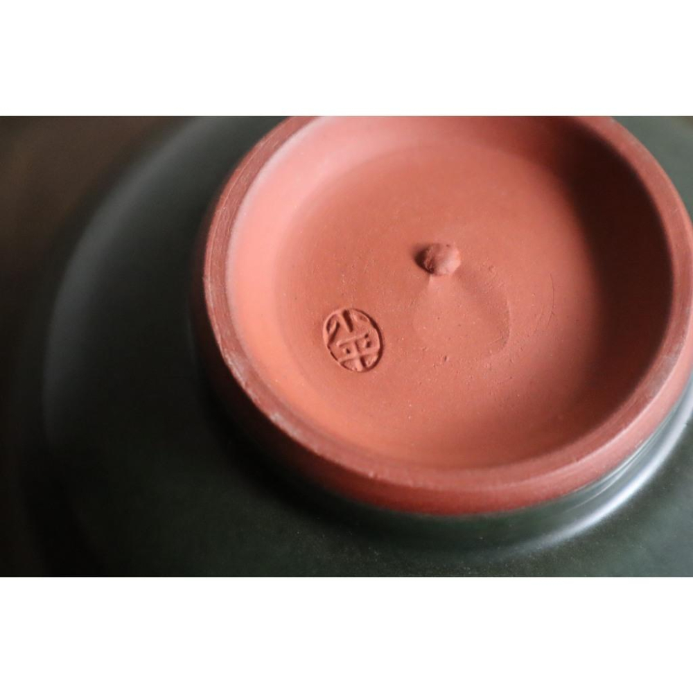 《部町》海城燒 岩崎治夫造 抹茶碗 附木箱｜抹茶 茶道具 茶道 花道 花藝 神社 京都 古董 茶碗 茶杯-細節圖6