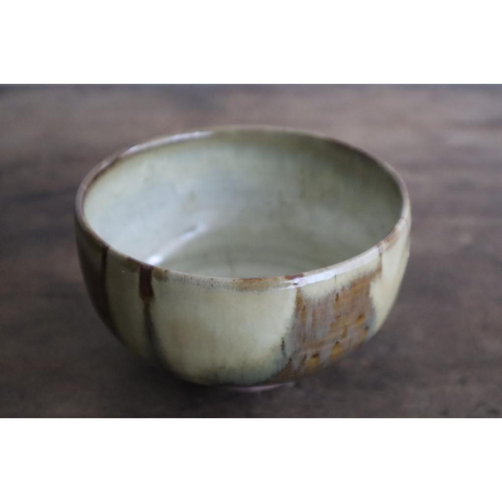 《部町》日本 小代燒 窯變抹茶碗｜抹茶 茶道具 茶道 花道 花藝 神社 京都 古董 茶碗 茶杯-細節圖5