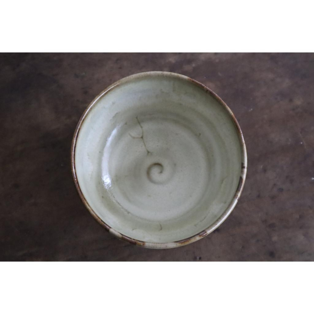 《部町》日本 小代燒 窯變抹茶碗｜抹茶 茶道具 茶道 花道 花藝 神社 京都 古董 茶碗 茶杯-細節圖8