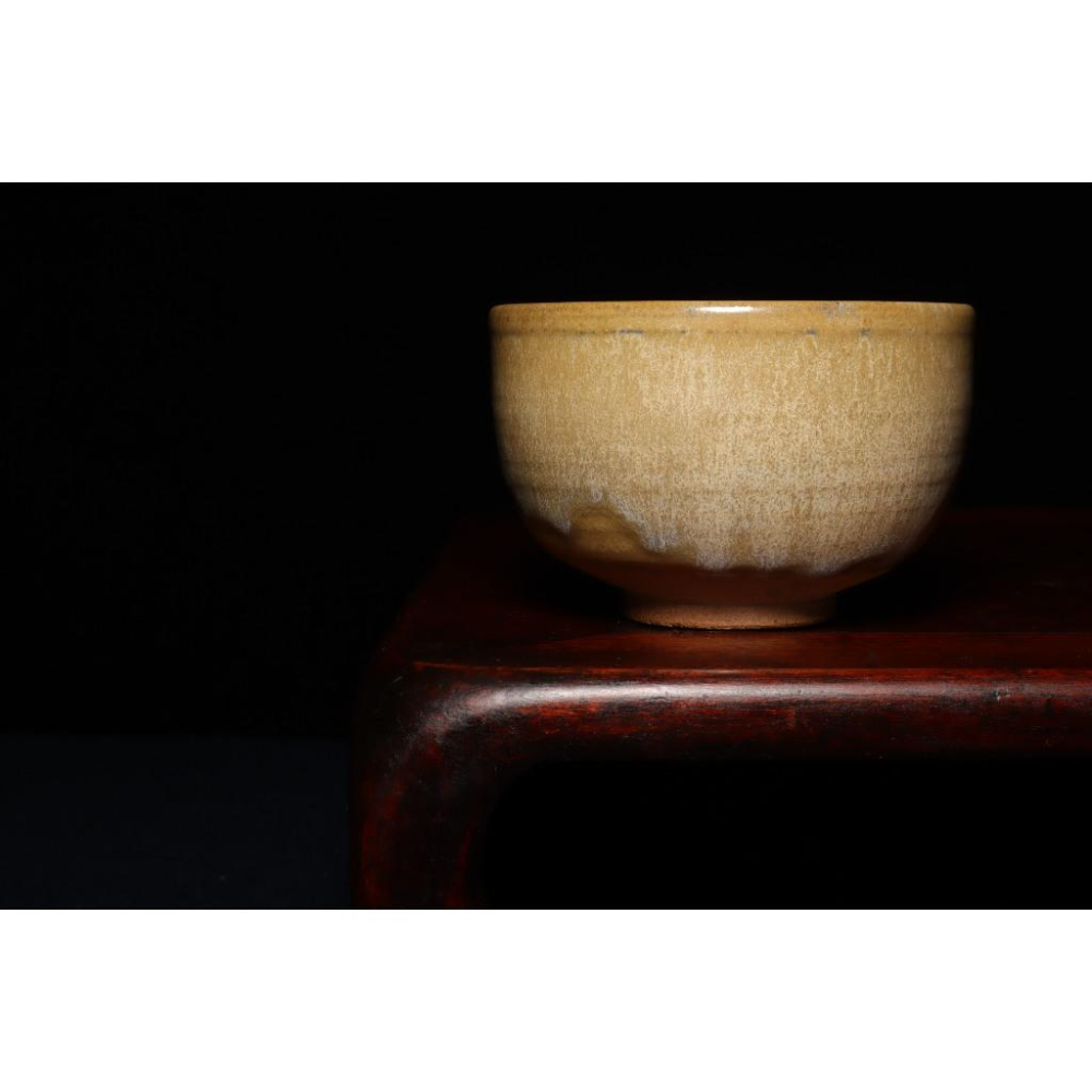 《部町》日本 正款 窯變抹茶碗  附木箱｜抹茶 茶道具 茶道 花道 花藝 神社 京都 古董 茶碗 茶杯-細節圖2