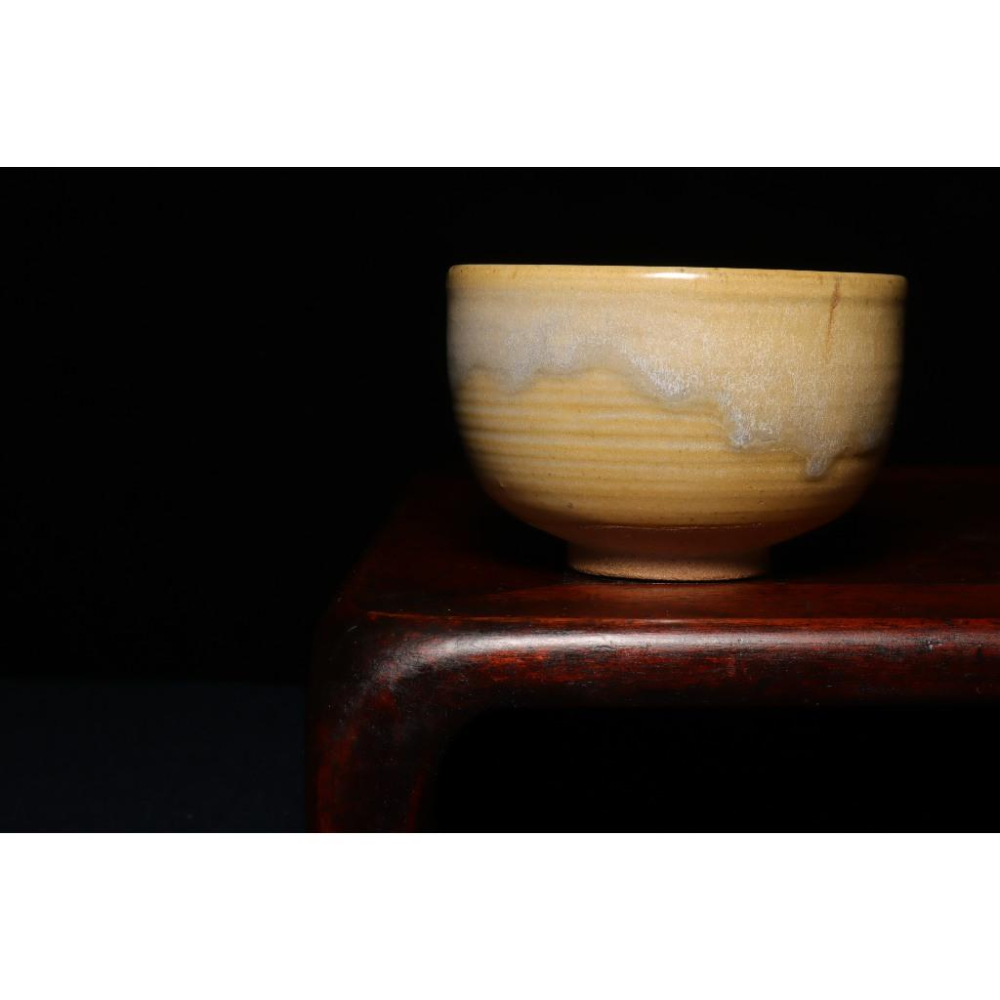 《部町》日本 正款 窯變抹茶碗  附木箱｜抹茶 茶道具 茶道 花道 花藝 神社 京都 古董 茶碗 茶杯-細節圖4