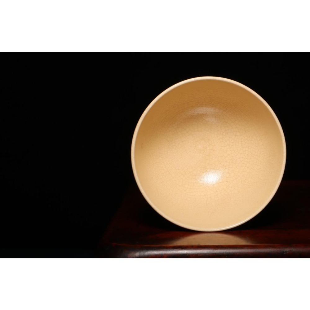 《部町》日本 仁清風 金銀繪楓葉 抹茶碗 附木箱｜抹茶 茶道具 茶道 花道 花藝 神社 京都 古董 茶碗 茶杯-細節圖7