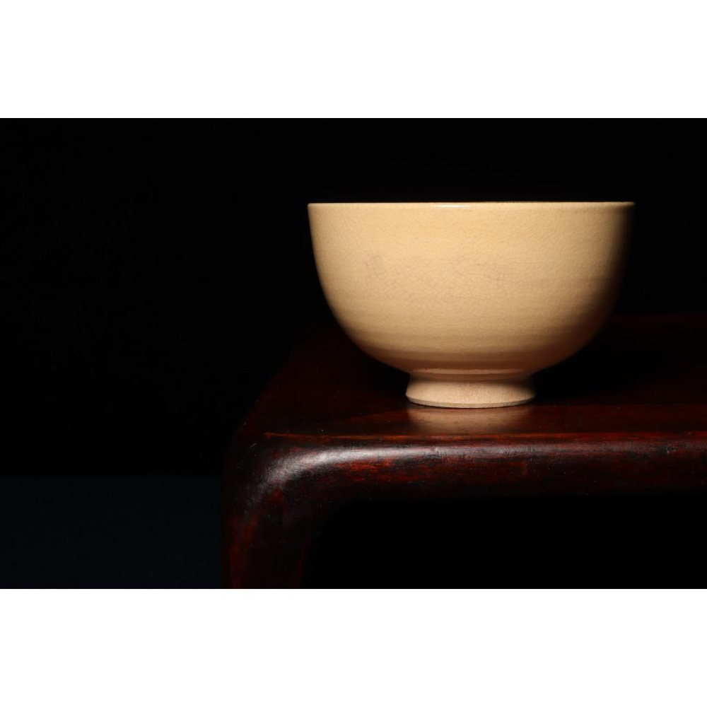 《部町》日本 清風款  毬樣抹茶碗｜抹茶 茶道具 茶道 花道 花藝 神社 京都 古董 茶碗 茶杯-細節圖2