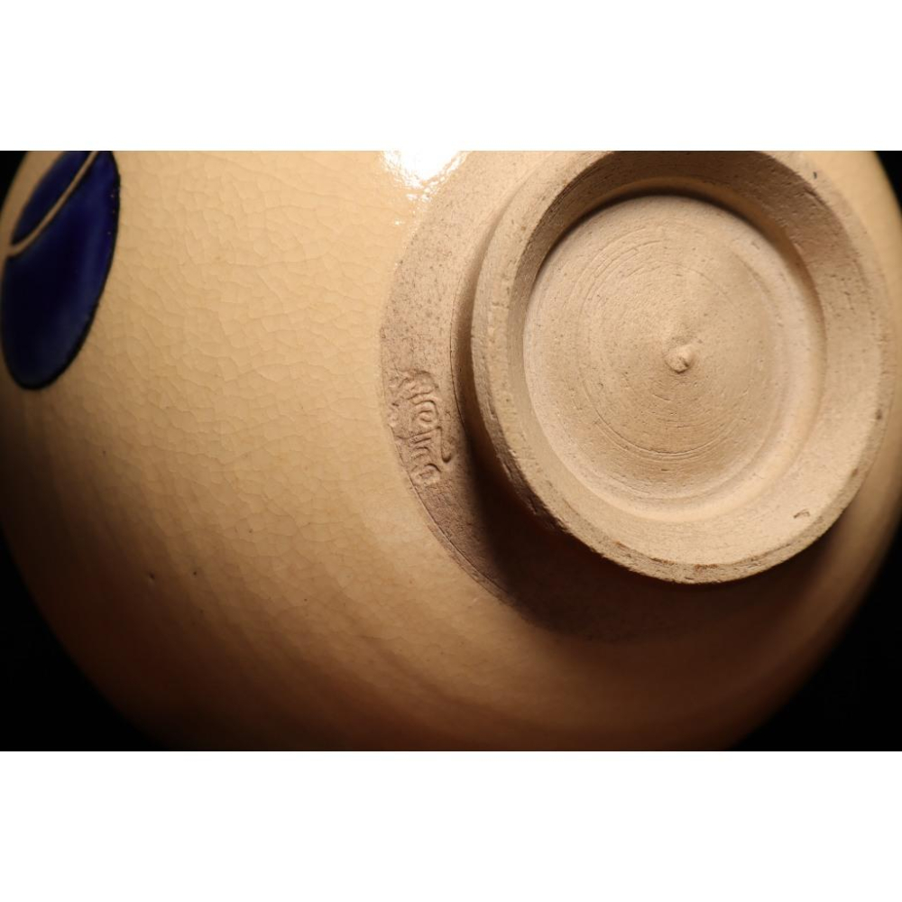 《部町》日本 清風款  毬樣抹茶碗｜抹茶 茶道具 茶道 花道 花藝 神社 京都 古董 茶碗 茶杯-細節圖8