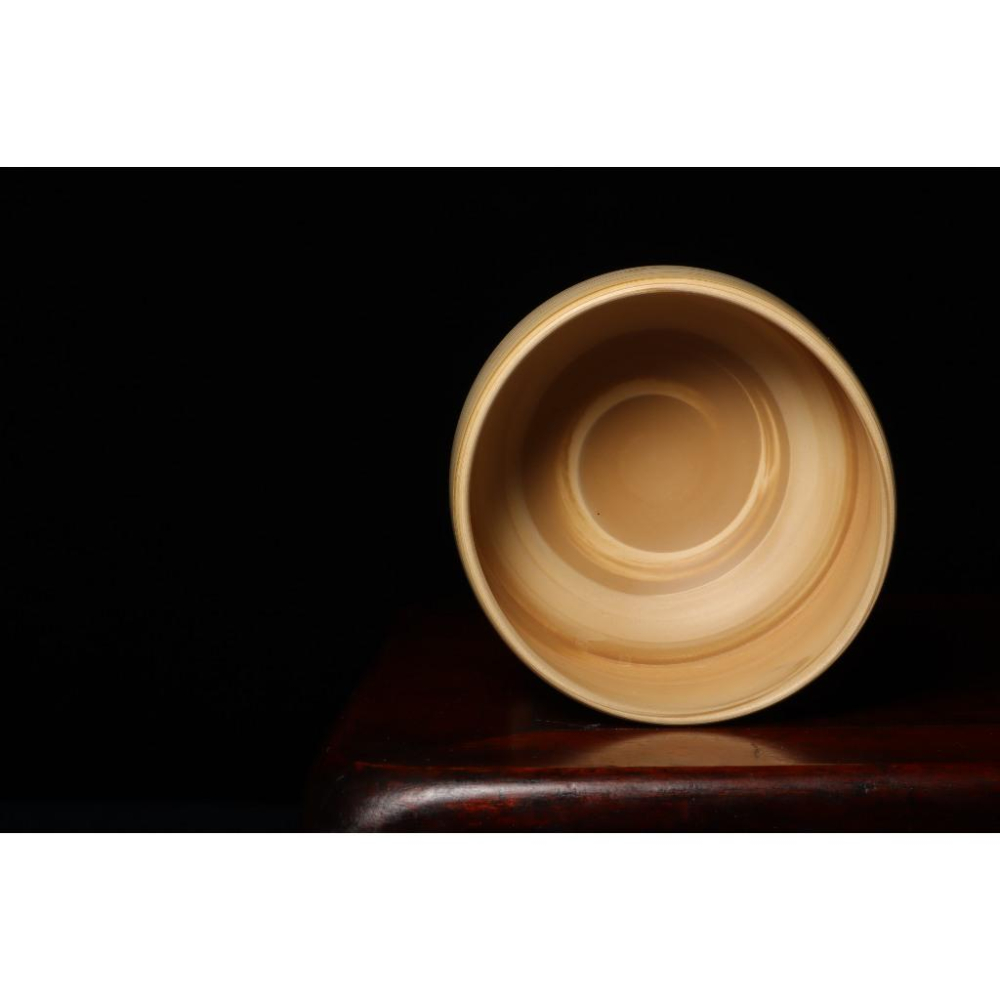 《部町》日本 作家款 絞胎 練り込み 抹茶碗 ｜抹茶 茶道具 茶道 花道 花藝 神社 京都 古董 茶碗 茶杯-細節圖6