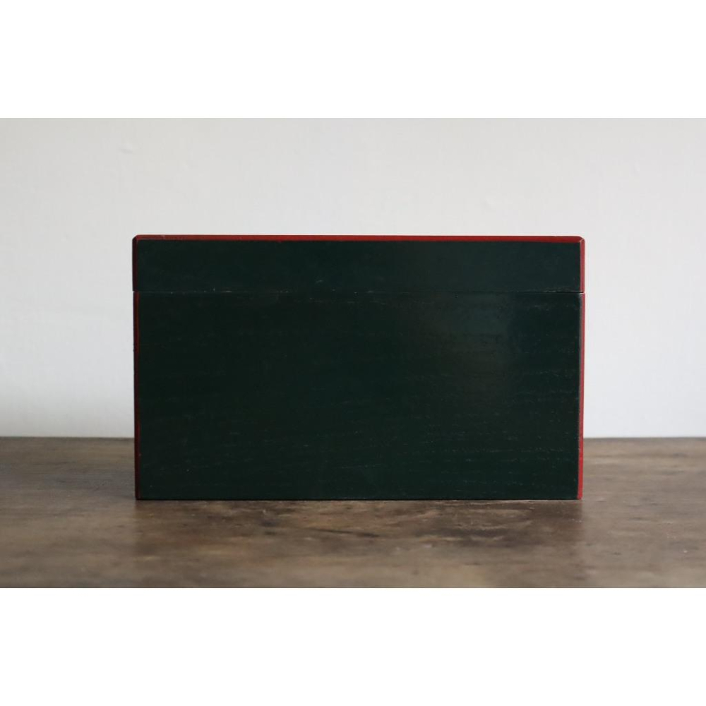 《部町》日本 木胎 利休茶箱｜抹茶 茶道具 茶道 花道 花藝 神社 京都 古董 茶碗 茶杯-細節圖5