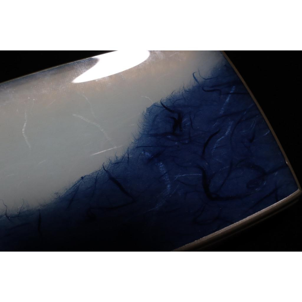 《部町》日本 手造 和紙玻璃菓子皿 五客｜抹茶 茶道具 茶道 花道 花藝 神社 京都 古董 茶碗 茶杯｜抹茶 茶道具-細節圖3